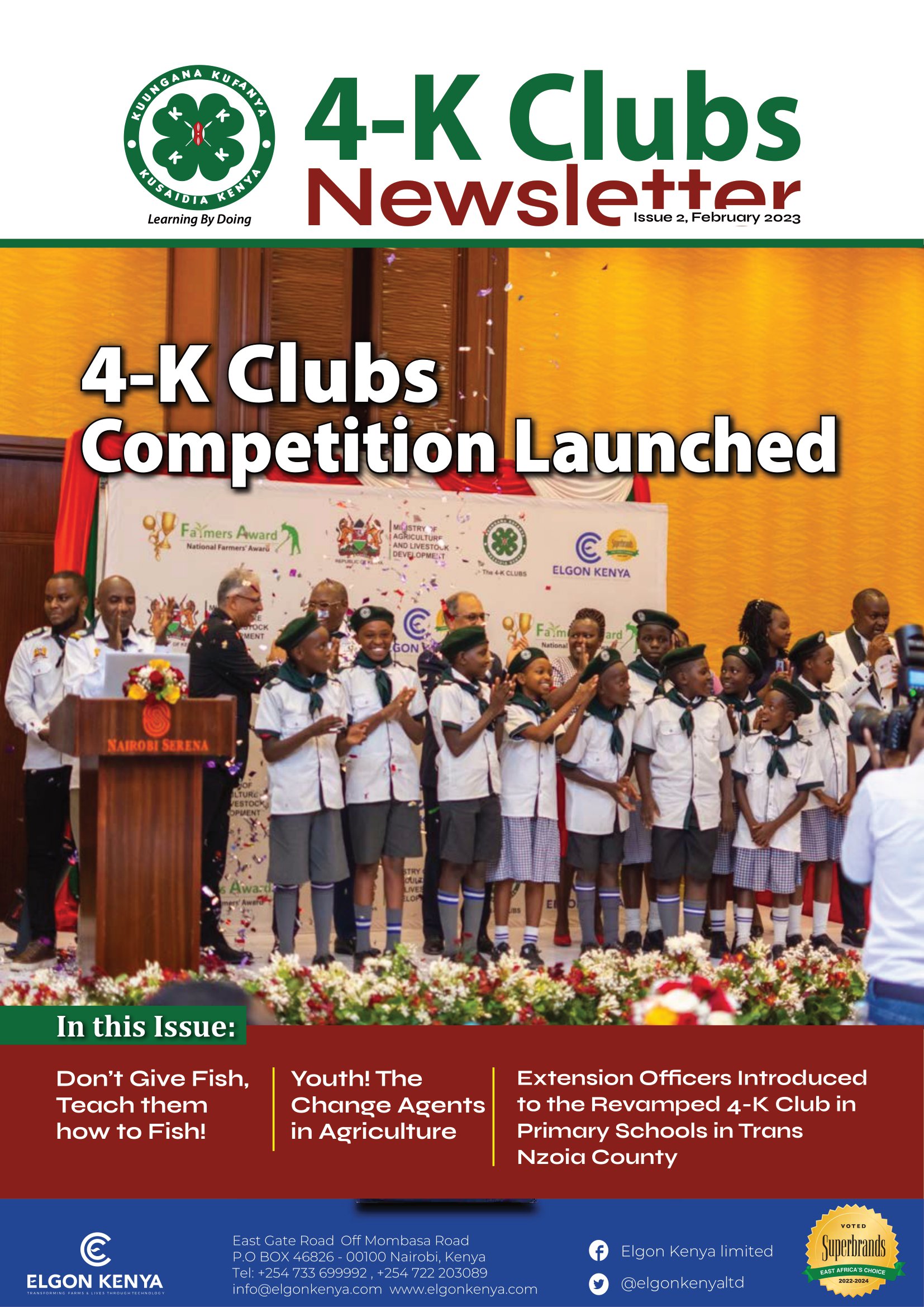 4-K Clubs Newsletter Issue 2 February 2023